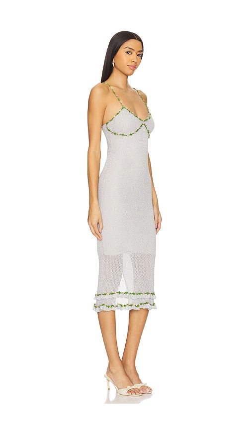 Nylah Dress in Metallic . - size L (also in M) - Tyler McGillivary - Modalova