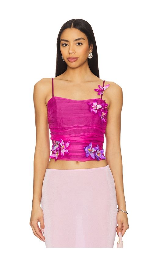 Jolie Corset Top in . - size L (also in M, S, XL/1X) - Tyler McGillivary - Modalova
