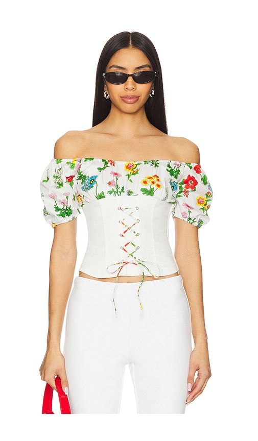 Uma Top in White. - size M (also in S, XS) - Tyler McGillivary - Modalova