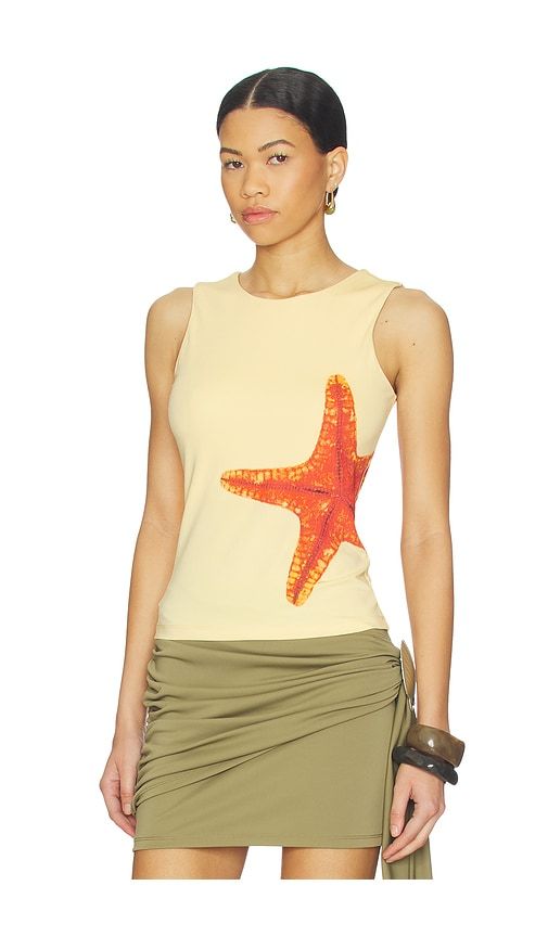 Collector Seamless Tank Top in Lemon. - size S (also in XS, M, L, XL/1X) - Tyler McGillivary - Modalova