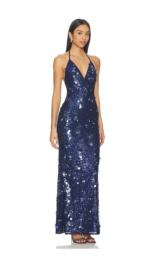 Zana Maxi Dress in Navy. - size M (also in S, XS) - Tiger Mist - Modalova