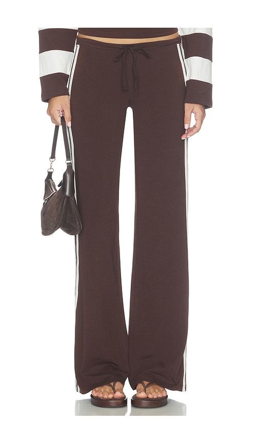 Collins Track Pant in Chocolate. - size L (also in M, S, XL, XS) - Tiger Mist - Modalova