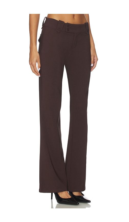 Kittie Pant in Brown in Brown. - size L (also in M, S, XL, XS) - Tiger Mist - Modalova