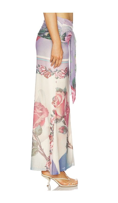 Raffie Maxi Skirt in Nude,Lavender. - size L (also in M, S, XS) - Tiger Mist - Modalova