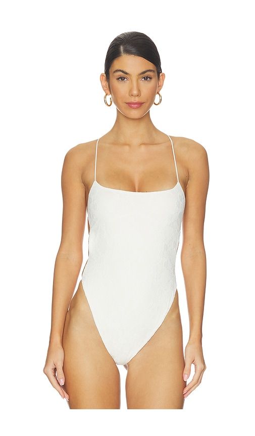 Minerva 2.0 Bodysuit in Cream. - size L (also in M, S, XL, XS) - Tiger Mist - Modalova