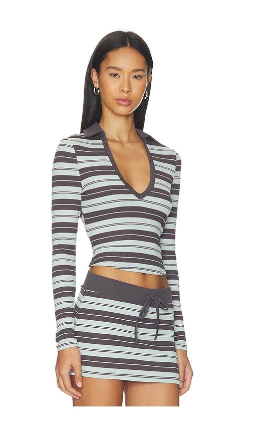 Kaydin Long Sleeve Top in Blue. - size M (also in S, XS, XXS) - Tiger Mist - Modalova