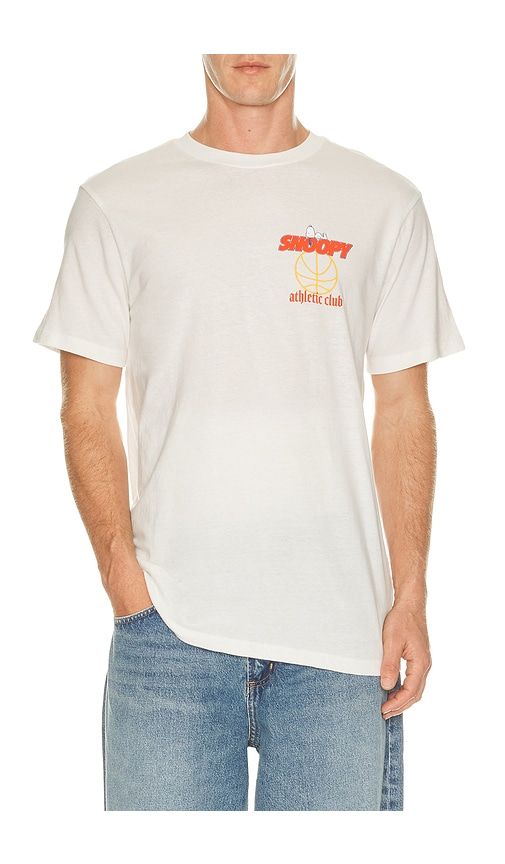 Peanuts Athletic Tee in White. - size L (also in M, S, XL/1X, XS) - The Forecast Agency - Modalova