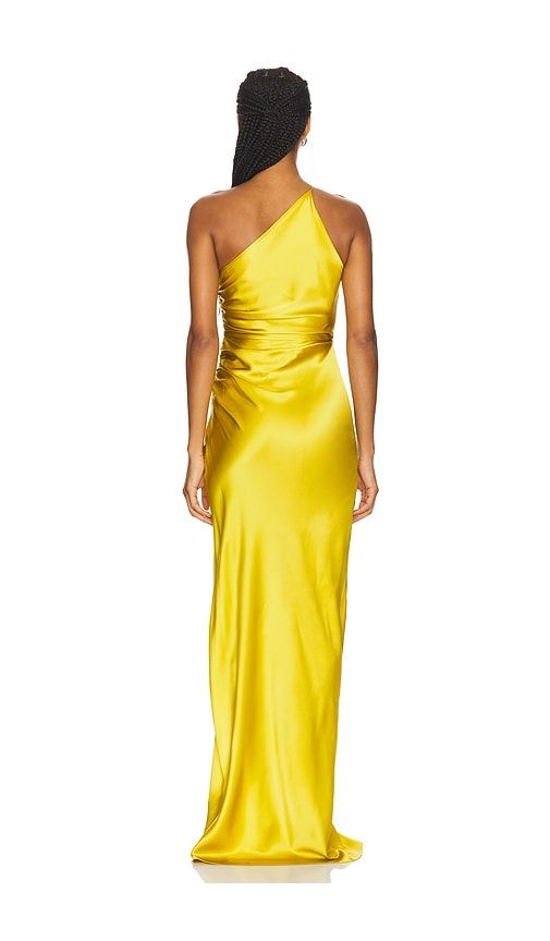 Asymmetrical Gathered Wrap Gown in . Taglia 2. Also in 4 - The Sei - Modalova
