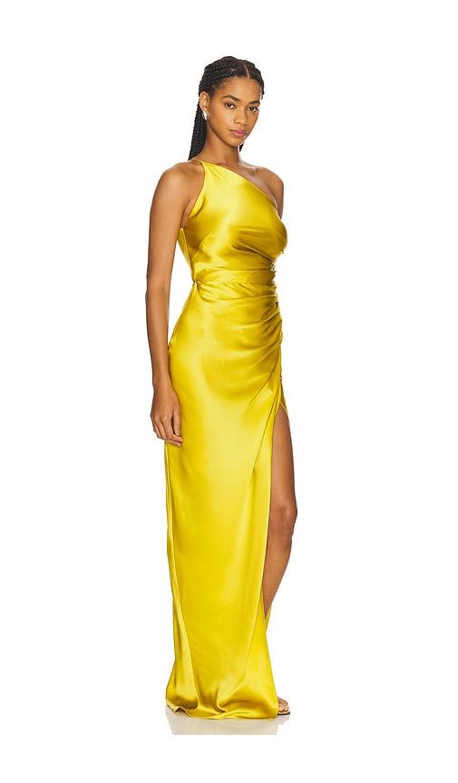 Asymmetrical Gathered Wrap Gown in . Taglia 2. Also in 4 - The Sei - Modalova