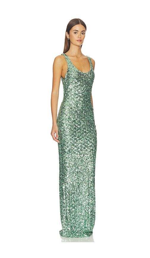 Tank Gown in Dark Green. - size 0 (also in 2) - The Sei - Modalova