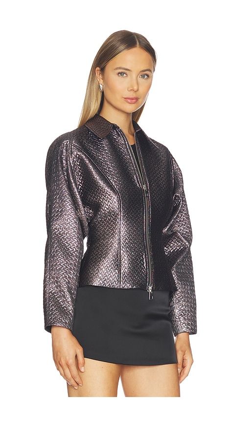 Double Zip Fitted Jacket in . Size 2. Also in 4, 6, 8 - The Sei - Modalova