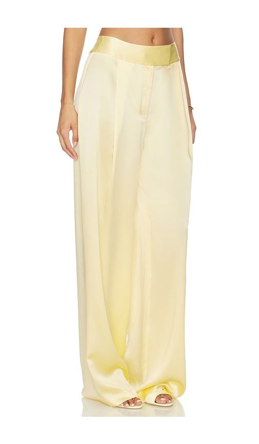 Relaxed Trouser in Yellow. - size 0 (also in 2, 4) - The Sei - Modalova