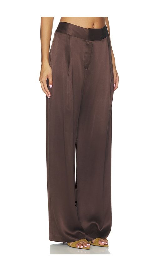 Relaxed Trouser in Brown. - size 0 (also in 4, 6, 8) - The Sei - Modalova