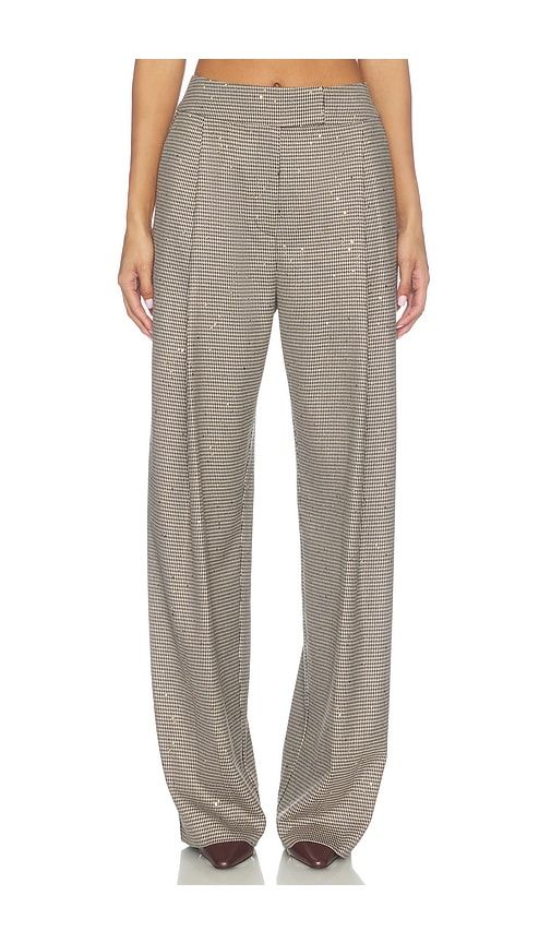 Boyfriend Trouser in Black & White. - size 0 (also in 2, 4, 6) - The Sei - Modalova