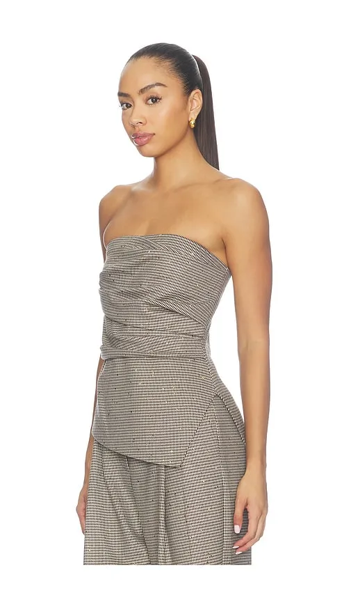 Long Strapless Top in Grey. - size 0 (also in 2, 4, 6, 8) - The Sei - Modalova
