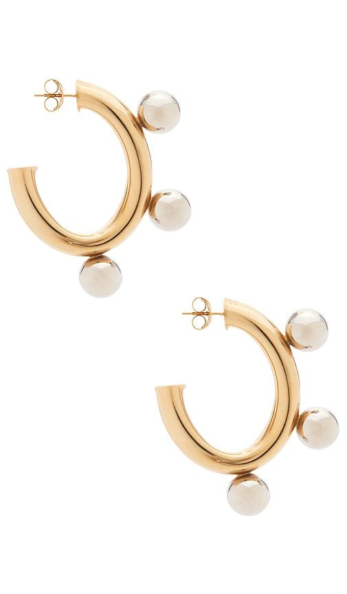 Liora 3.0 Earrings in Metallic Gold,Metallic Silver - TPO - Modalova