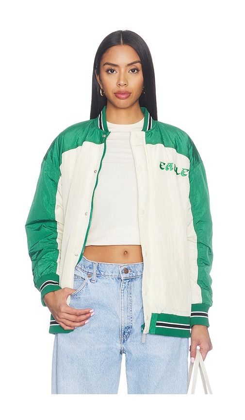 Philadelphia Eagles Bomber Jacket in Green. - size L (also in M, S, XS) - Terez - Modalova