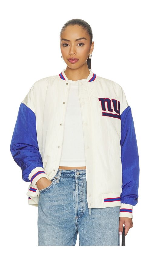 New York Giants Bomber Jacket in . - size L (also in M, S, XS) - Terez - Modalova