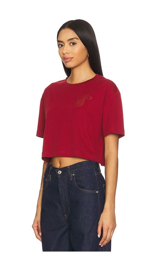 X REVOLVE Miami Tonal Crop Logo Tee in . - size S (also in XXS, XS, L, XL) - Terez - Modalova