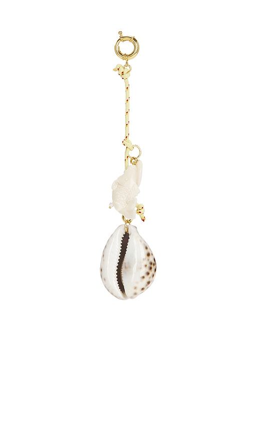 Rope & Shells Rope Keychain in - Timeless Pearly - Modalova