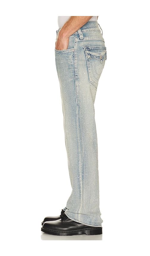 Billy Big T Flap Crystal Jeans in Blue. - size 31 (also in 33, 34, 36) - True Religion - Modalova