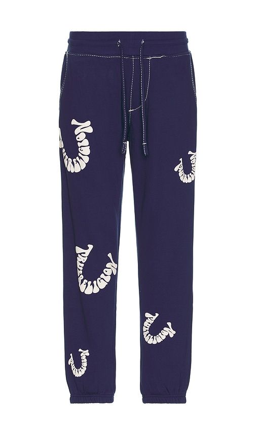 Big T Puff Standard Jogger in Blue. - size M (also in XL/1X) - True Religion - Modalova