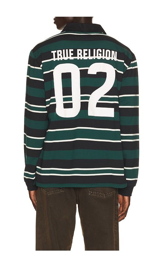 Relaxed Rugby Polo in . - size L (also in M, S, XL/1X) - True Religion - Modalova