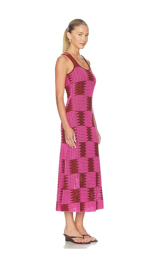 Thera Maxi Dress in Pink. - size L (also in M, S, XS) - The Wolf Gang - Modalova