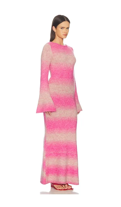 Soraya Maxi Dress in Pink. - size M (also in S, XS) - The Wolf Gang - Modalova
