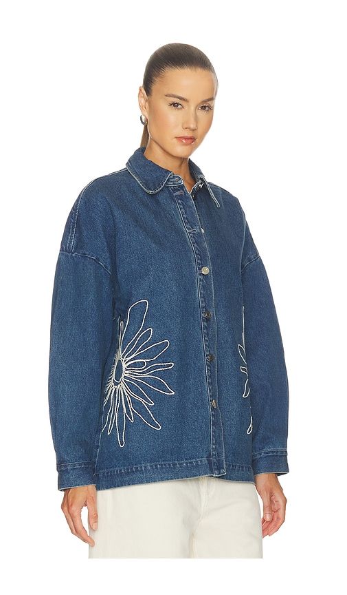 Amana Denim Shirt in Blue. - size L (also in M, S, XL, XS) - The Wolf Gang - Modalova