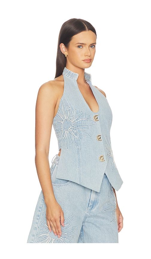Amana Vest in Blue. - size L (also in XL) - The Wolf Gang - Modalova