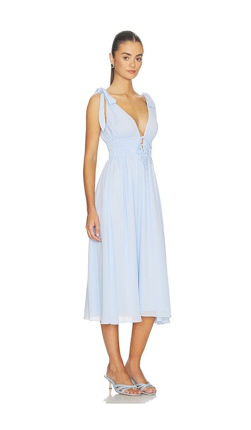 Adrienne Midi Dress in Slate. - size M (also in S, XS, XXS) - Tularosa - Modalova