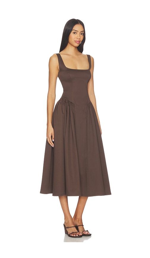 Gracyn Dress in Chocolate. - size L (also in S, XL) - Tularosa - Modalova