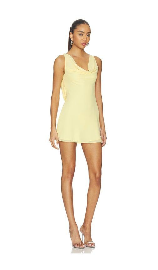 Solange Mini Dress in Lemon. - size L (also in M, S, XL) - Tularosa - Modalova