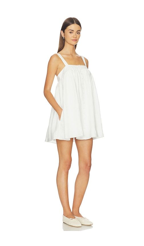 Wilma Linen Mini Dress in . - size S (also in M, L, XL) - Tularosa - Modalova