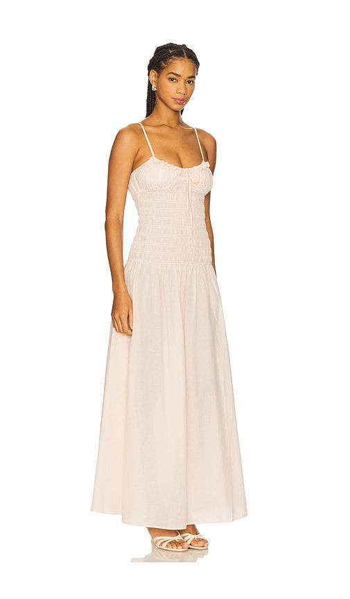 Mila Maxi Dress in Blush. - size M (also in S, XL) - Tularosa - Modalova