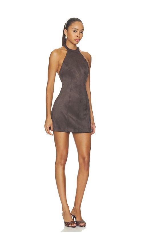 Collina Mini Dress in Brown. - size M (also in S, XL) - Tularosa - Modalova
