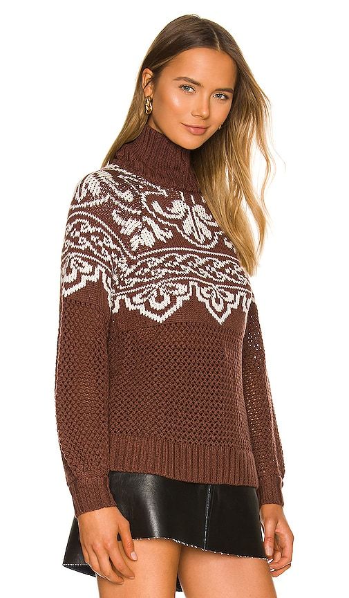 Cayleen Fair Isle Sweater in . - size L (also in M) - Tularosa - Modalova