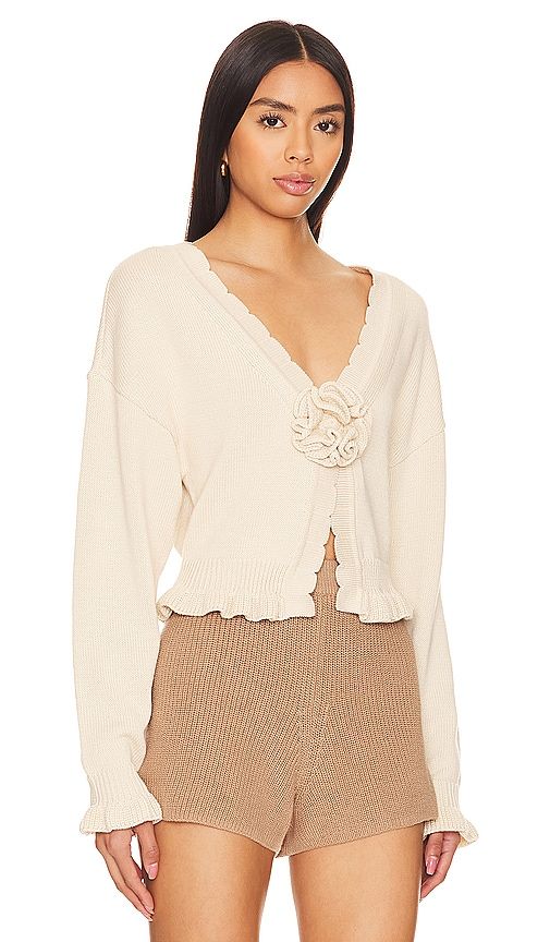 Jovien Rosette Cardigan in . - size L (also in S) - Tularosa - Modalova