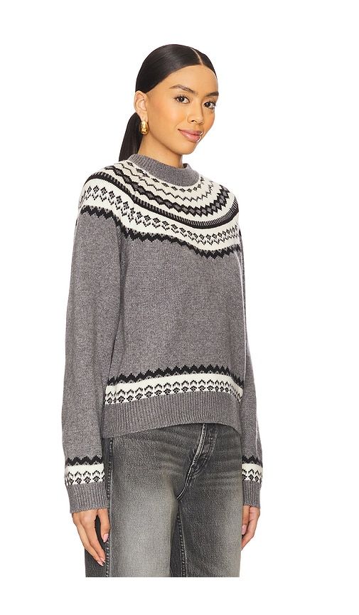 Kiva Fairisle Sweater in Grey. - size L (also in M, S, XS) - Tularosa - Modalova