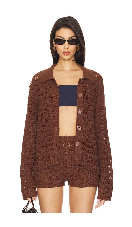 Fabiana Button Down Sweater in . - size L (also in M, S, XL, XS, XXS) - Tularosa - Modalova