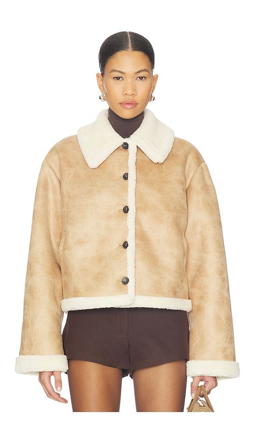 Catrine Jacket in Tan. - size XS (also in XXS) - Tularosa - Modalova