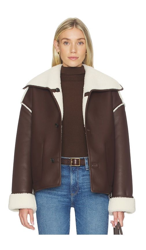 Margot Reversible Jacket in Brown,. - size S (also in XL) - Tularosa - Modalova