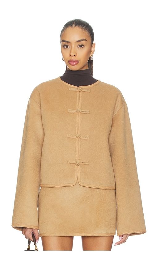 Claudette Coat in Tan. - size M (also in XL, XS) - Tularosa - Modalova