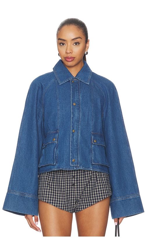 Oaklynn Jacket in Blue. - size XXS (also in XS, S, XL) - Tularosa - Modalova