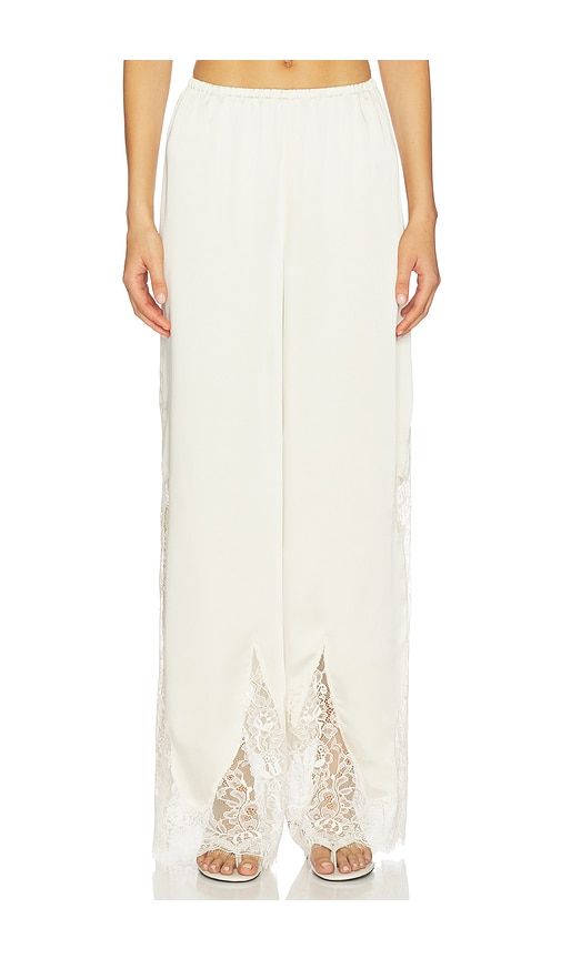 Liora Pant in Cream. - size L (also in M, S, XL, XS) - Tularosa - Modalova