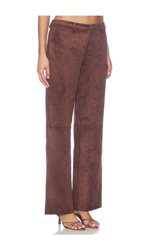 Nelly Pant in Brown. - size XXS (also in XS, S, M, L, XL) - Tularosa - Modalova