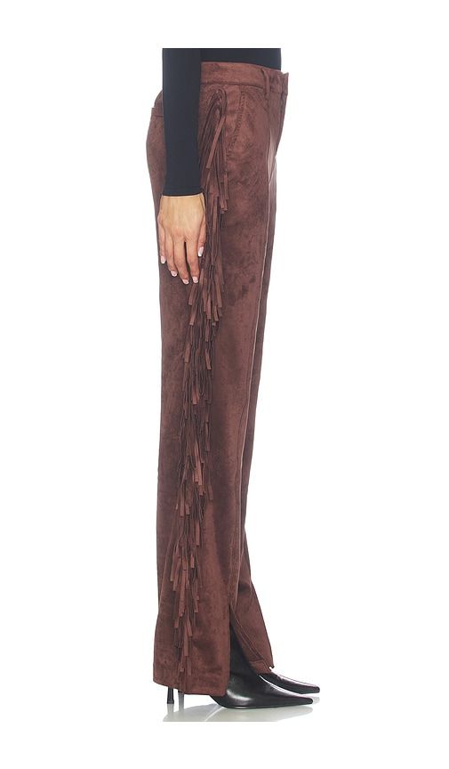 Miranda Pant in Chocolate. - size L (also in M, S, XL, XS, XXS) - Tularosa - Modalova