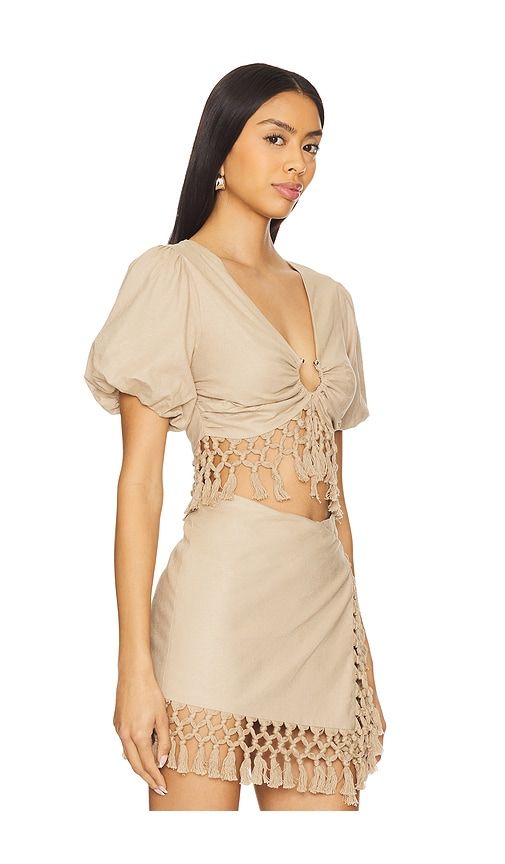 Lexi Top in Neutral. - size XS (also in XXS) - Tularosa - Modalova