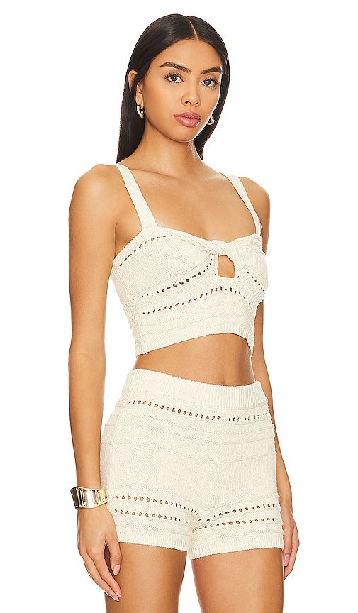 Marisol Top in Beige. - size L (also in M, S) - Tularosa - Modalova